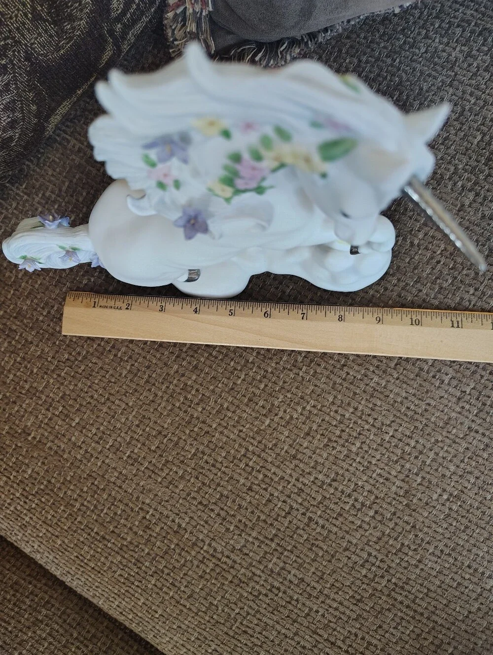 VTG Princeton Gallery “Love’s Rainbow” Fine Porcelain Unicorn Figurine 1996